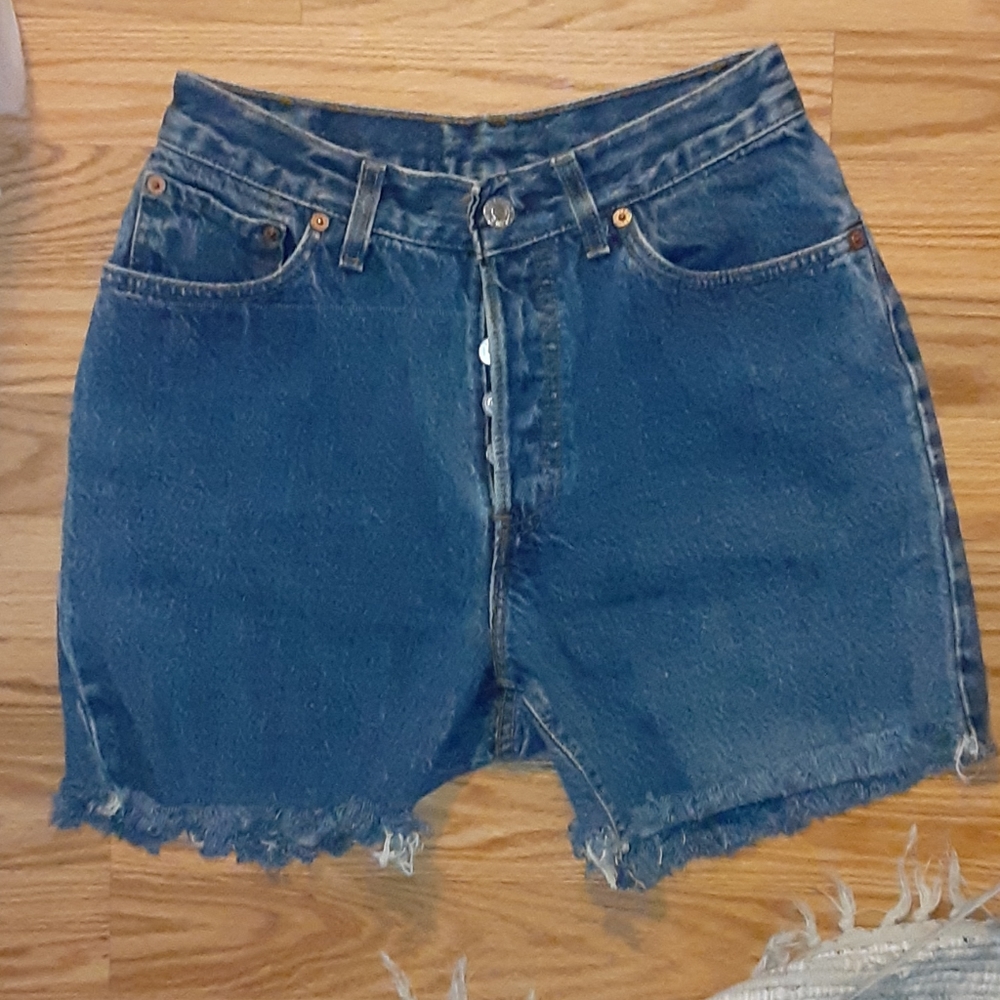 Levi's 501 custom cut-offs
